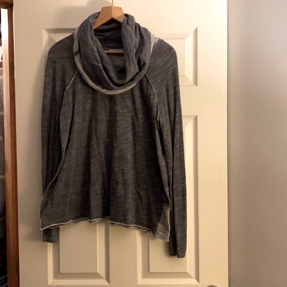 Free People Beach Cocoon Cowl Neck Top